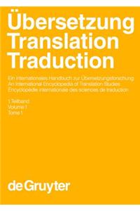 Ubersetzung - Translation - Traduction. 1. Teilband