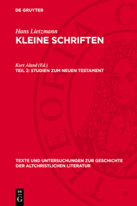 Studien Zum Neuen Testament