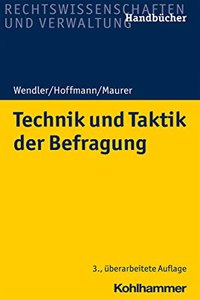 Technik Und Taktik Der Befragung