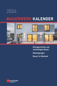 Mauerwerk-Kalender 2024 - Schwerpunkte: