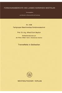 Trenneffekte in Stoßwellen