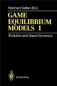 Game Equilibrium Models I