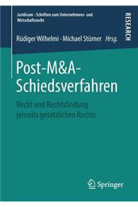 Post-M&a-Schiedsverfahren