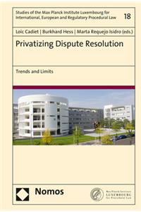 Privatizing Dispute Resolution
