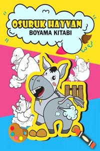 Osuruk Hayvan Boyama Kitabı