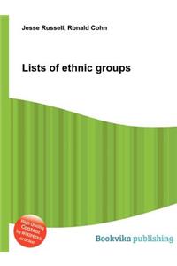 Lists of Ethnic Groups