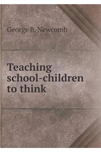 Teaching School-Children to Think