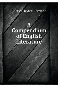 A Compendium of English Literature
