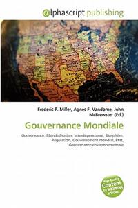 Gouvernance Mondiale