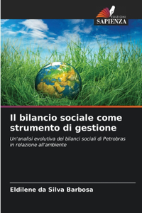 bilancio sociale come strumento di gestione