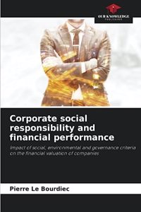 Corporate social responsibility and financial performance