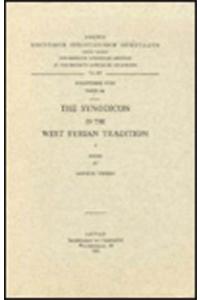 Synodicon in the West Syrian Tradition, I
