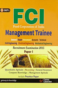 Fci Management Trainee Recruitment Exam 2015 Paper - 1