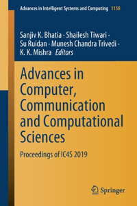 Advances in Computer, Communication and Computational Sciences