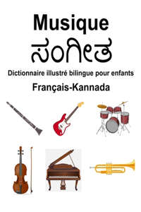 Français-Kannada Musique Dictionnaire illustré bilingue pour enfants