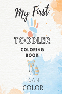 My First Toodler Coloring Book