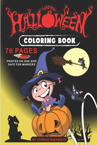 Happy Halloween - Coloring Book