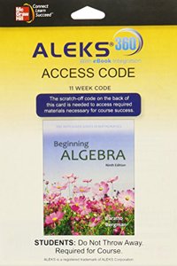 Aleks 360 Access Card (11 Weeks) for Beginning Algebra