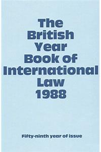 British Year Book of International Law 1988