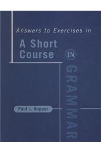 Short Course in Grammar, Answer Book