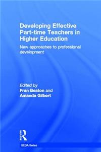 Developing Effective Part-Time Teachers in Higher Education