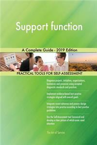 Support function A Complete Guide - 2019 Edition