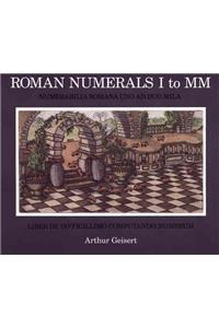Roman Numerals I to MM