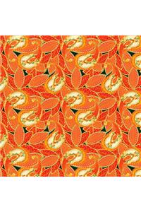 Paisley Motif Designer Gift Wrap