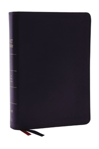 Net Bible, Full-Notes Edition, Leathersoft, Black, Indexed, Comfort Print