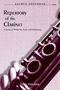 OPPERMAN REPERTORY OF THE CLARINET