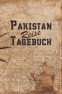 Pakistan Reise Tagebuch: 6x9 Reise Journal I Notizbuch mit Checklisten zum Ausfüllen I Perfektes Geschenk für den Trip nach Pakistan für jeden Reisenden