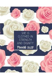 She is Clothed in Strength and Dignity Proverbs 31