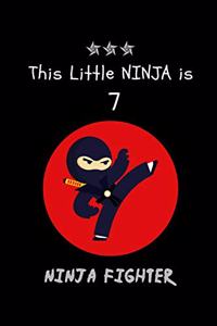 This Little NINJA is 7