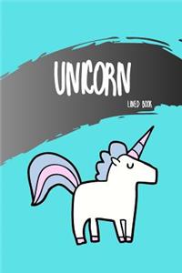 Unicorn Lined Book