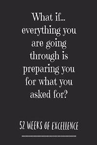 What If Everything You Are Going Through Is Preparing You For What You Asked For?