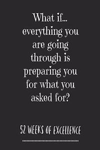 What If Everything You Are Going Through Is Preparing You For What You Asked For?