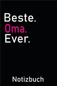 Beste Oma Ever Notizbuch