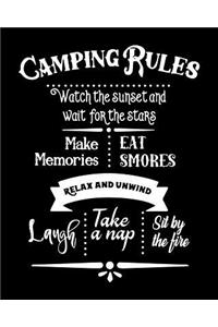 The Ultimate Family Camping Planner Journal Logbook