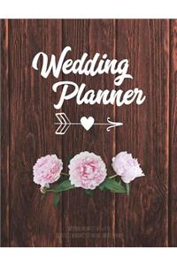 Wedding Planner Notebook Organizer 8.5 x 11