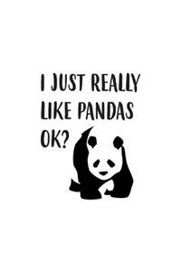 I Just Really Like Pandas