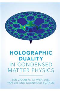 Holographic Duality in Condensed Matter Physics