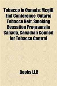Tobacco in Canada