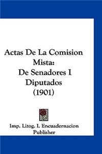 Actas de la Comision Mista