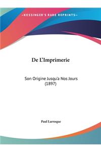 de L'Imprimerie