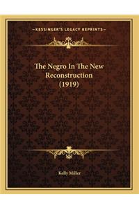 The Negro In The New Reconstruction (1919)
