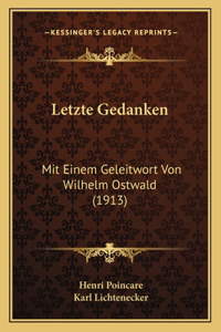 Letzte Gedanken