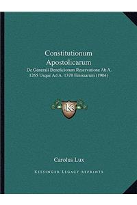 Constitutionum Apostolicarum