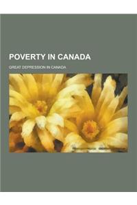 Poverty in Canada