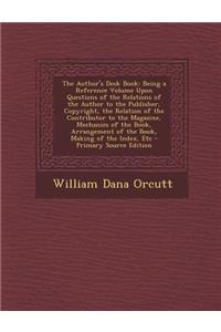 The Author's Desk Book