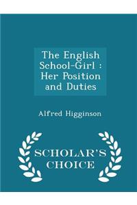 The English School-Girl